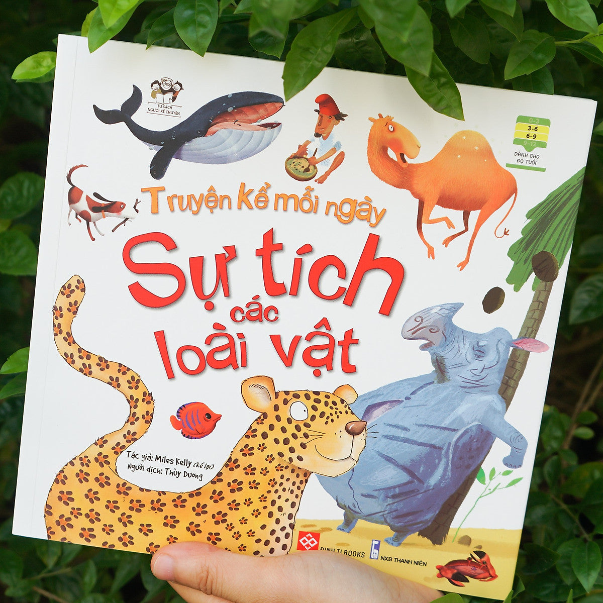 Sách Thiếu Nhi - Truyện Kể Mỗi Ngày Cho Trẻ 3 - 9 Tuổi - Sự Tích Các Loài Vật - Đinh Tị Books