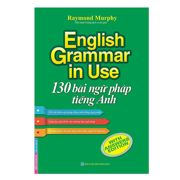 Sách - English Grammar In Use - 130 Bài Ngữ Pháp Tiếng Anh Tặng Kèm Bookmark