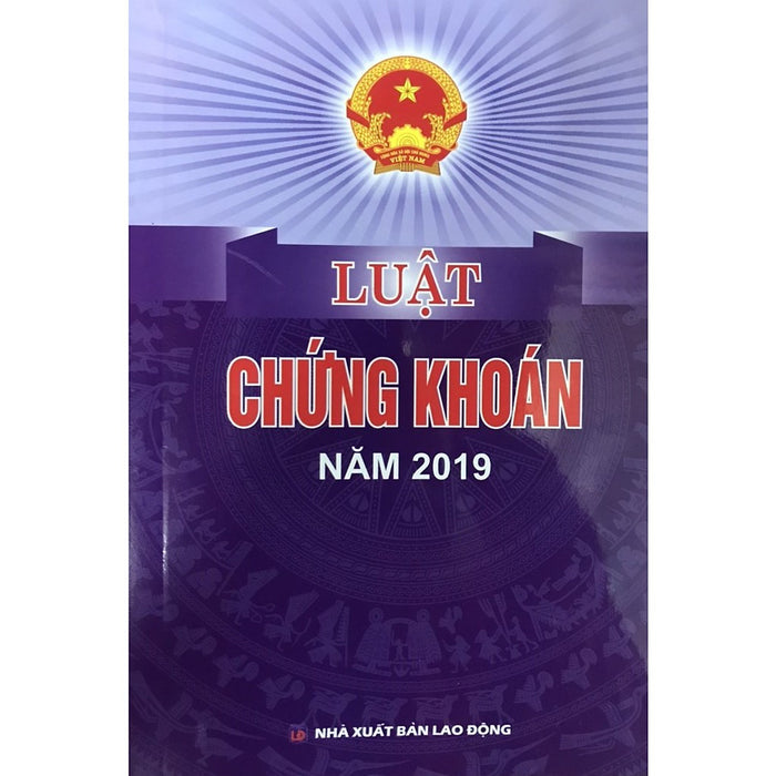 Sách - Luật Chứng Khoán Năm 2019