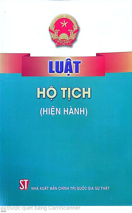 Luật Hộ Tịch (Hiện Hành)