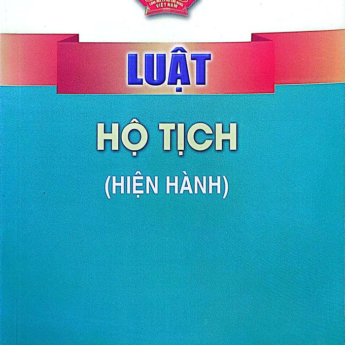 Luật Hộ Tịch (Hiện Hành)