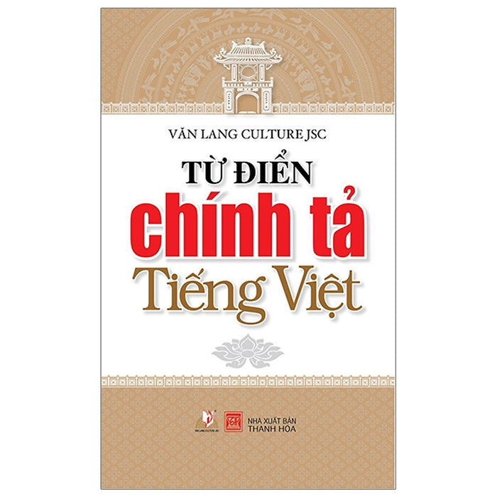 Từ Điển Chính Tả Tiếng Việt