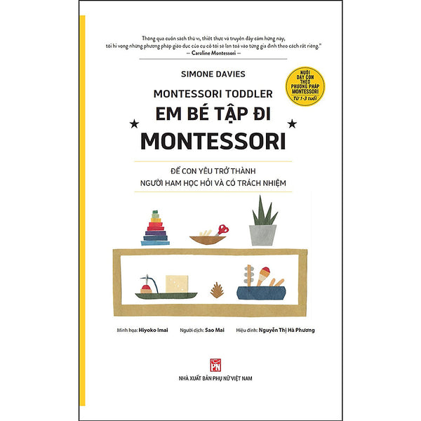 Sách - Em Bé Tập Đi - Montessori