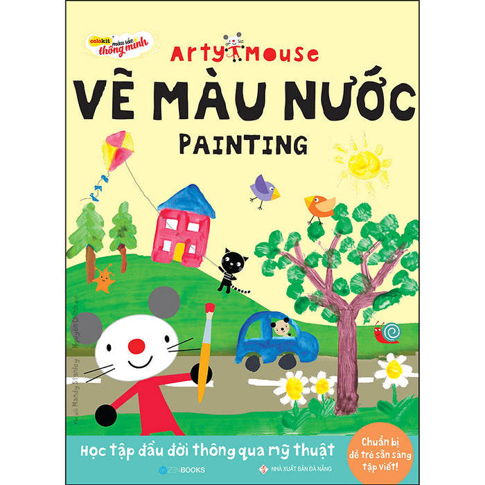 Arty Mouse - Vẽ Màu Nước (Học Tập Đầu Đời Thông Qua Mỹ Thuật)