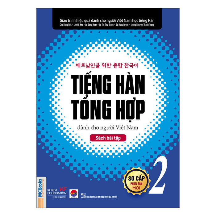 Tiếng Hàn Tổng Hợp Dành Cho Người Việt Nam - Sách Bài Tập Sơ Cấp 2