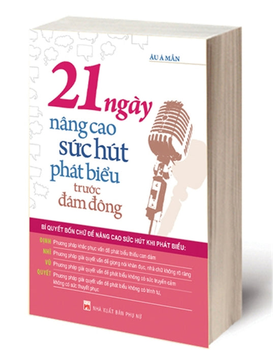 21 Ngày Nâng Cao Sức Hút Phát Biểu Trước Đám Đông