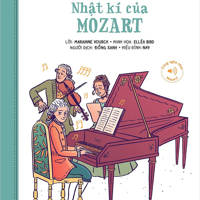 Sách - Nhật Kí Danh Nhân: Nhật Kí Của Mozart