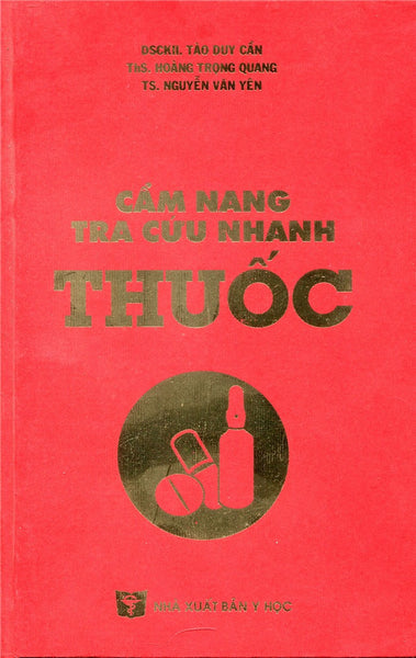 Sách - Cẩm Nang Tra Cứu Thuốc Nhanh