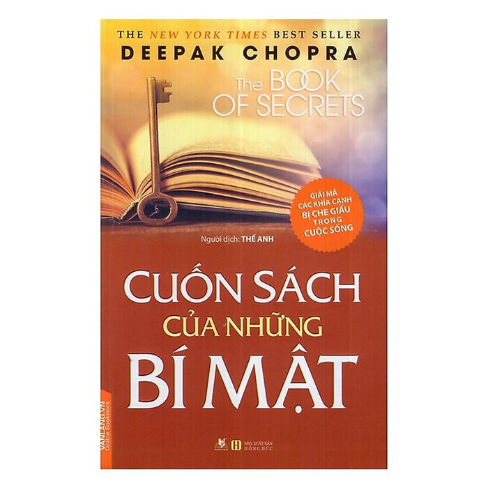 Cuốn Sách Của Những Bí Mật - Deepak Chopra - Thế Anh Dịch - (Bìa Mềm)
