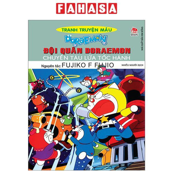 Doraemon Tranh Truyện Màu - Đội Quân Doraemon - Chuyến Tàu Lửa Tốc Hành (Tái Bản 2023)