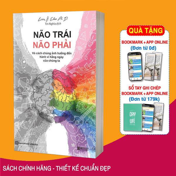 Sách Não Trái - Não Phải: Và Cách Chúng Ảnh Hưởng Đến Hành Vi Hằng Ngày Của Chúng Ta