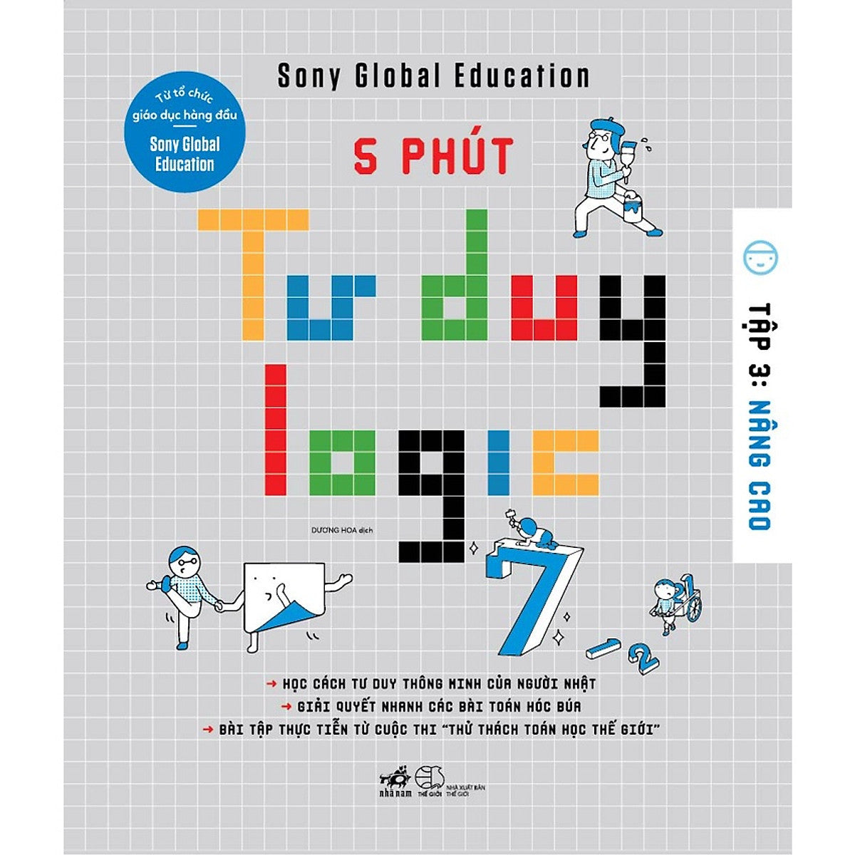 Sách - 5 Phút Tư Duy Logic (Tập 3 - Nâng Cao) - Nhã Nam Official