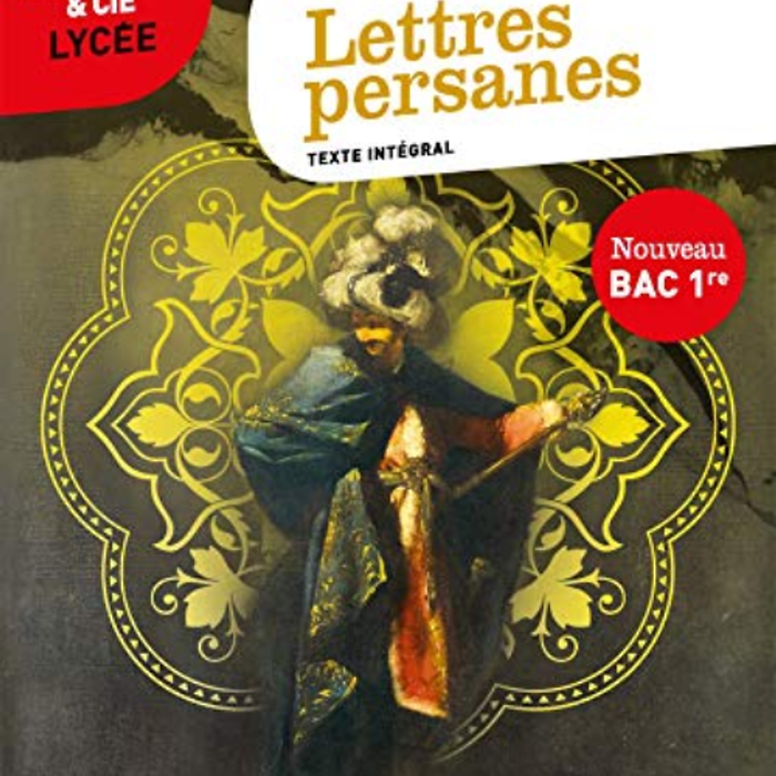 Sách Tiểu Thuyết Kèm Phân Tích Văn Học
Tiếng Pháp: Lettres Persanes