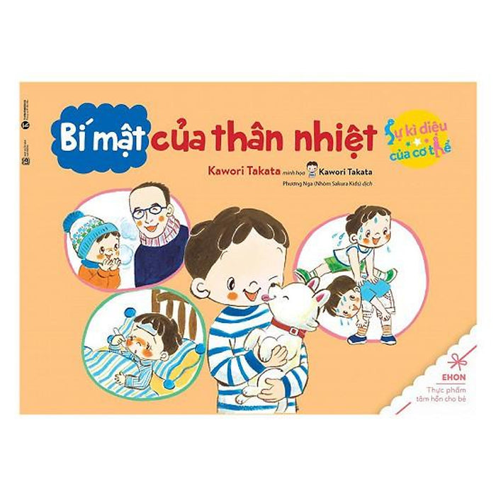 Sách Ehon - Sự Kì Diệu Của Cơ Thể - Bí Mật Của Thân Nhiệt