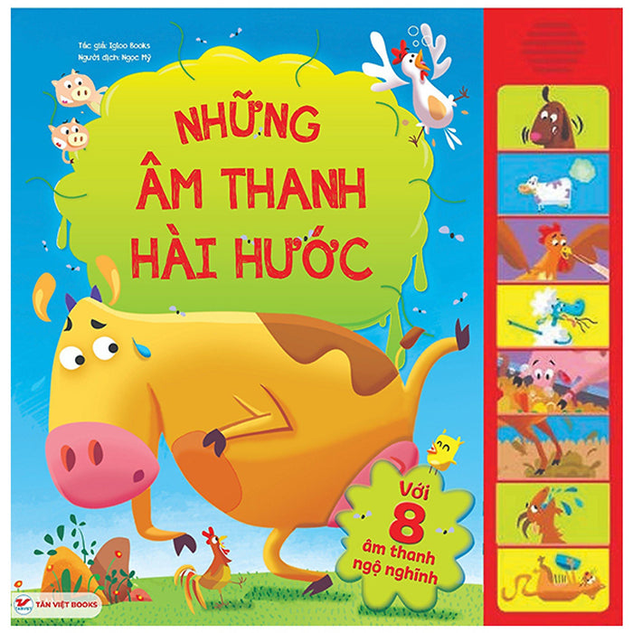 Sách Âm Thanh - 8 Âm Thanh Ngộ Nghĩnh - Những Âm Thanh Hài Hước