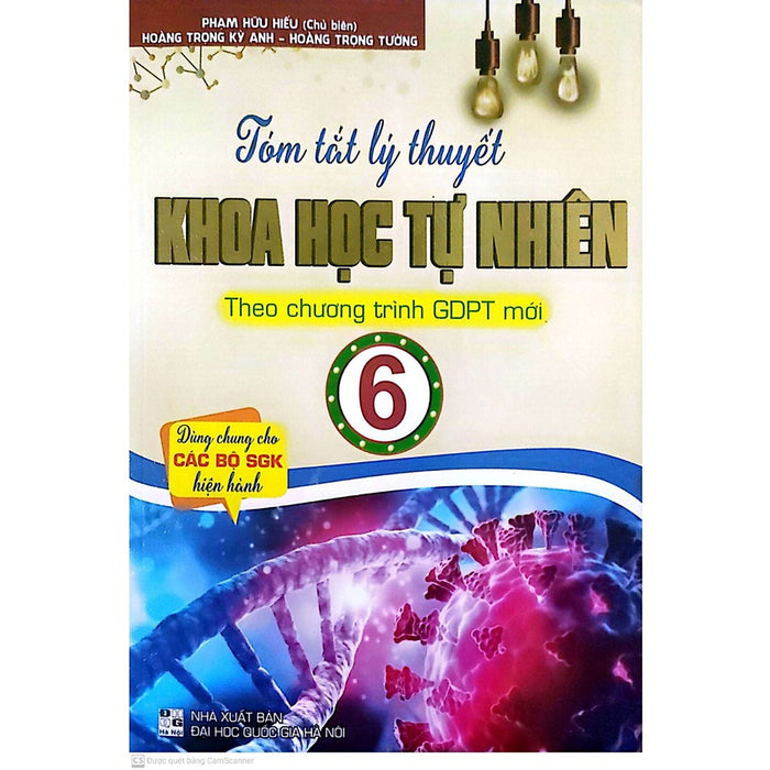 Sách- Tóm Tắt Lý Thuyết Khoa Học Tự Nhiên Lớp 6 ( Theo Chương Trình Gdpt Mới )-Mk