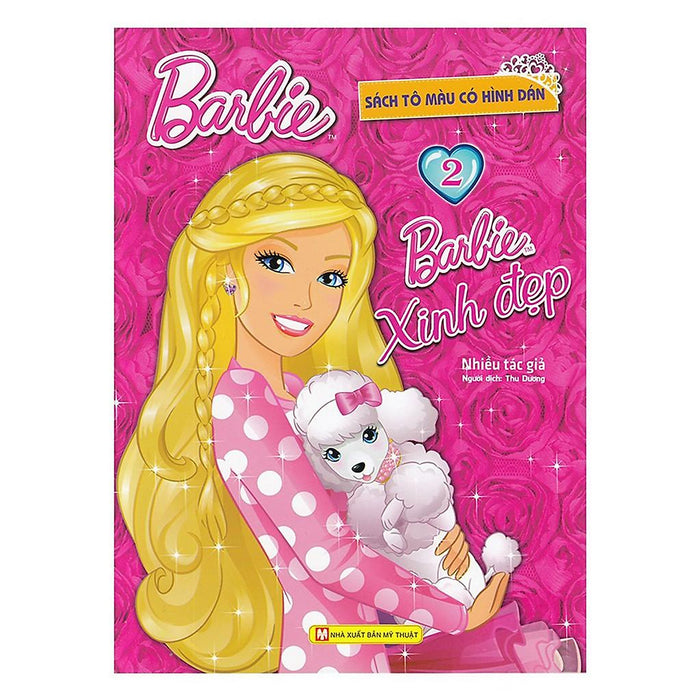 Tô Màu  Barbie Xinh Đẹp 2 (Có Hình Dán) - Bản Quyền