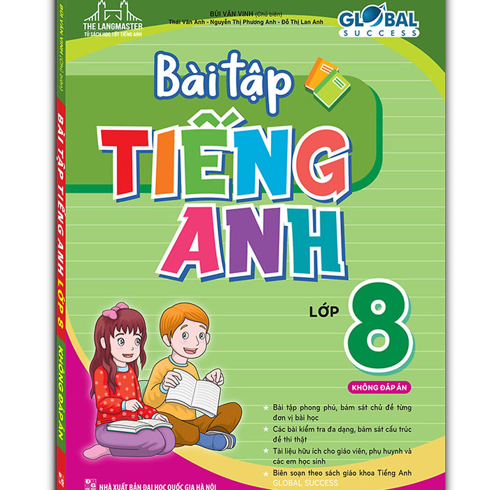 Global Success - Bài Tập Tiếng Anh Lớp 8 (Không Đáp Án)