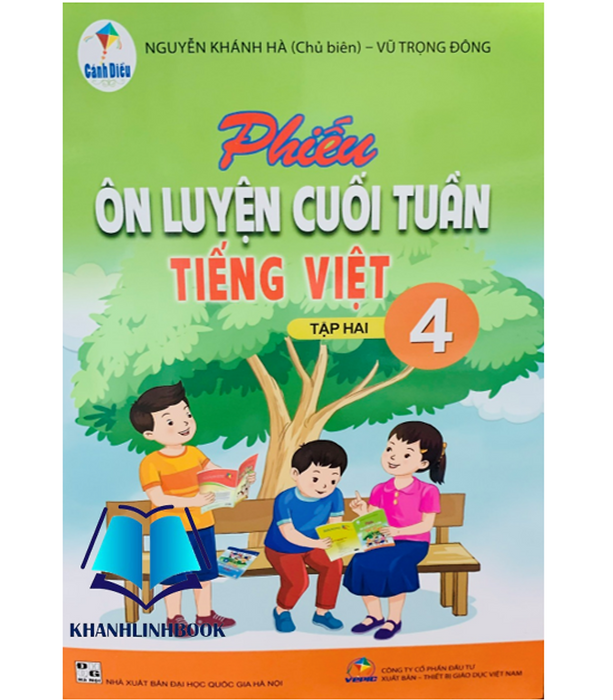 Sách - Phiếu Ôn Luyện Cuối Tuần Tiếng Việt 4 - Tập 2 ( Cánh Diều )