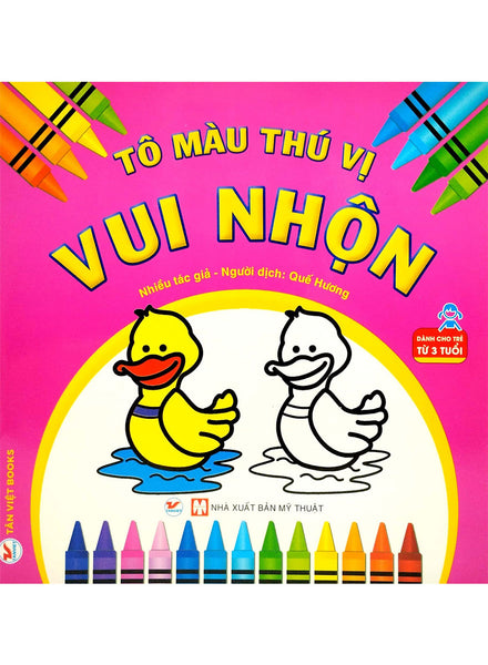 Tô Màu Thú Vị - Vui Nhộn (Dành Cho Trẻ Từ 3 Tuổi) _Tv