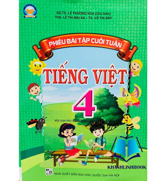 Sách - Phiếu Bài Tập Cuối Tuần Tiếng Việt 4