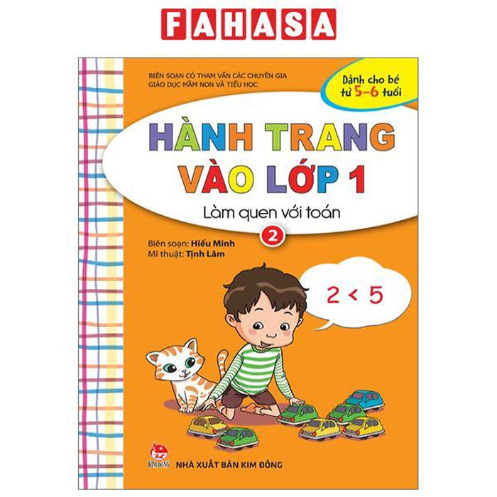 Hành Trang Vào Lớp 1 - Làm Quen Với Toán - Tập 2 (Tái Bản 2023)