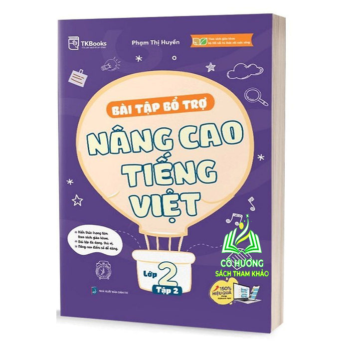 Sách - Bài Tập Bổ Trợ Và Nâng Cao Tiếng Việt Lớp 2 (Tập 2) - Mc