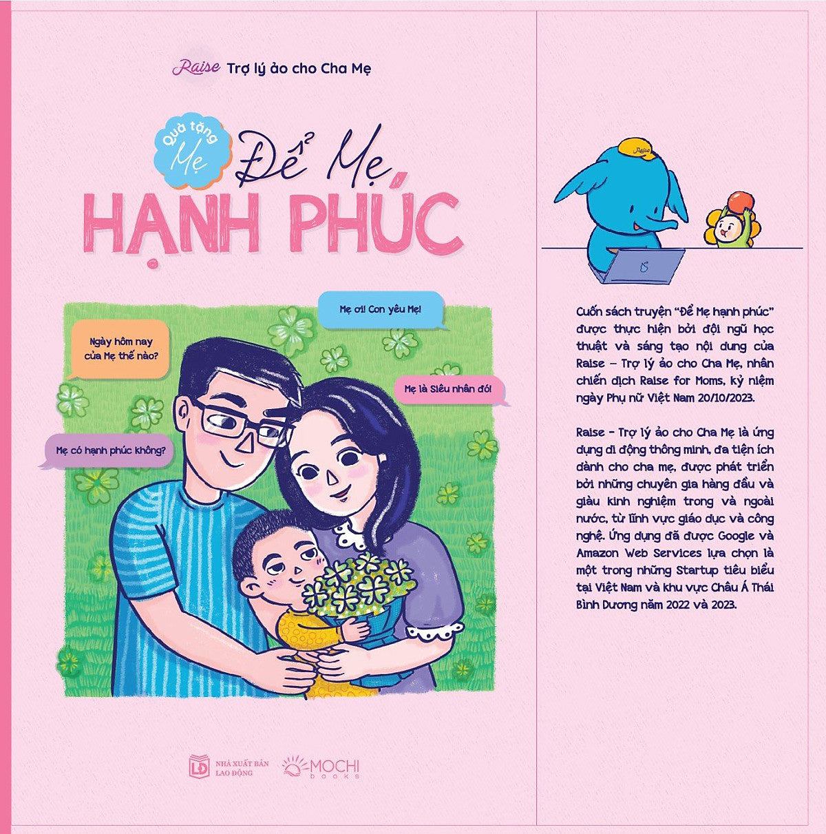 Sách - Để Mẹ Hạnh Phúc, Quà Tặng Mẹ