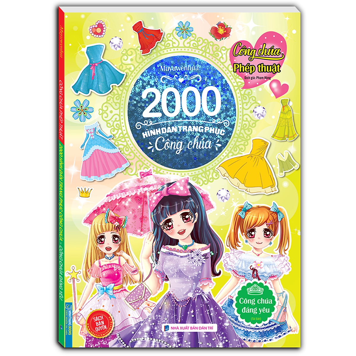 2000 Hình Dán Trang Phục Công Chúa - Công Chúa Đáng Yêu (Sách Bản Quyền) - Tái Bản
