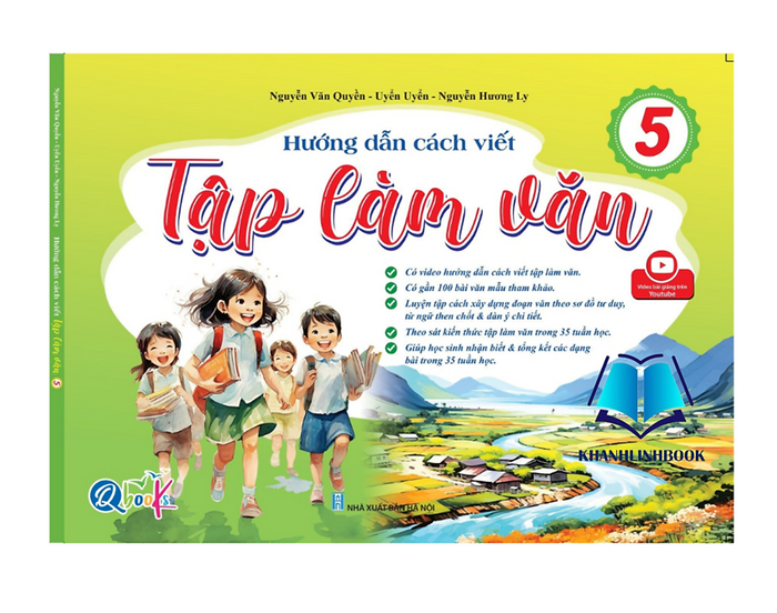Sách - Hướng Dẫn Cách Viết Tập Làm Văn Lớp 5 ( Cả Năm )