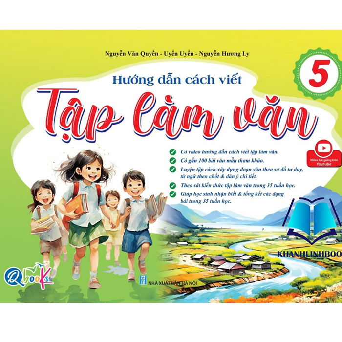 Sách - Hướng Dẫn Cách Viết Tập Làm Văn Lớp 5 ( Cả Năm )