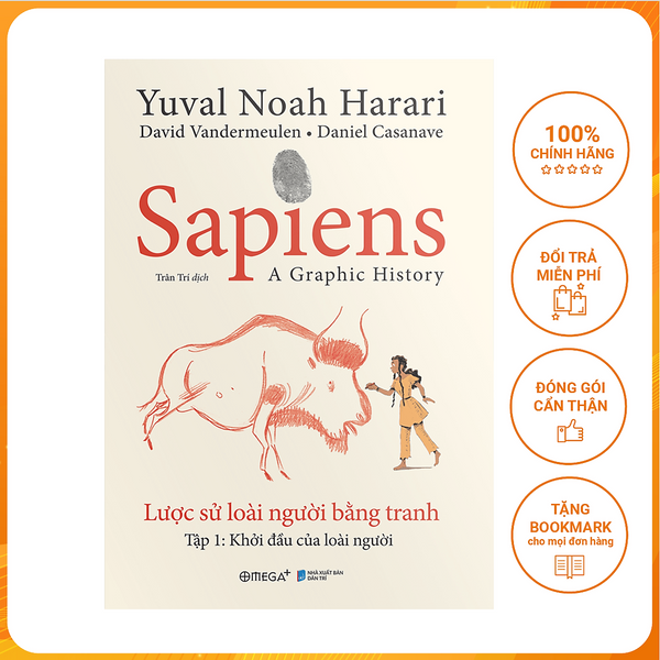 Sách Sapiens - Lược Sử Loài Người Bằng Tranh - Tập 1: Khởi Đầu Của Loài Người