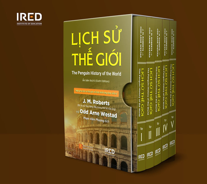 Sách Ired Books - Lịch Sử Thế Giới (The Penguin History Of The World) - J. M. Roberts Và Odd Arne Westad
