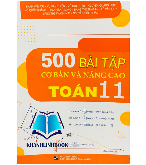 Sách - 500 Bài Tập Cơ Bản Và Nâng Cao Toán 11