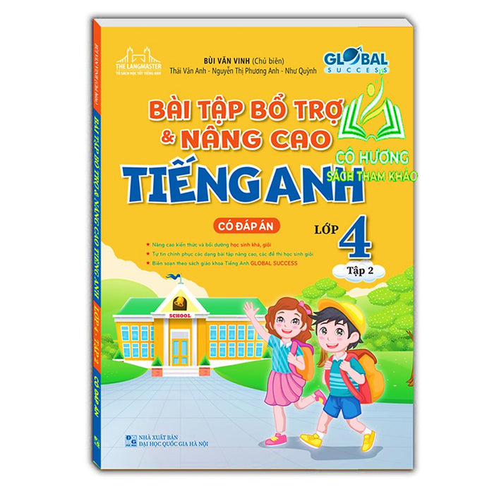 Sách - Global Success - Bài Tập Bổ Trợ Và Nâng Cao Tiếng Anh Lớp 4 Tập 2 (Có Đáp Án) - Mt