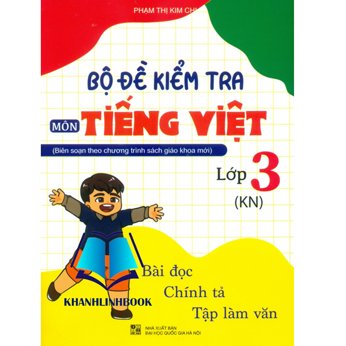 Sách - Bộ Đề Kiểm Tra Môn Tiếng Việt Lớp 3 (Kn)