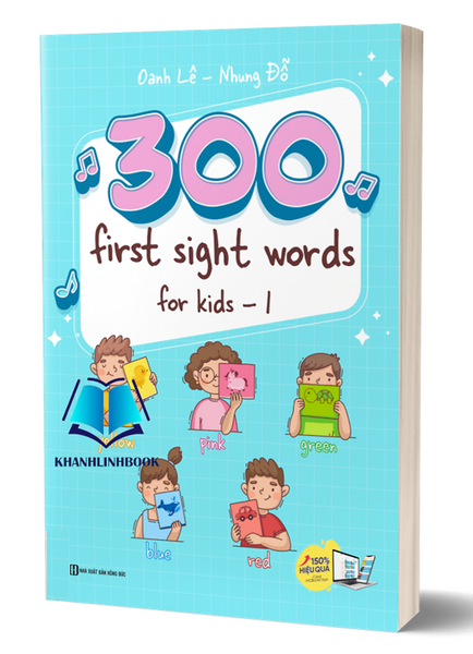 Sách - 300 First Sight Words For Kids – 1 (Mc)