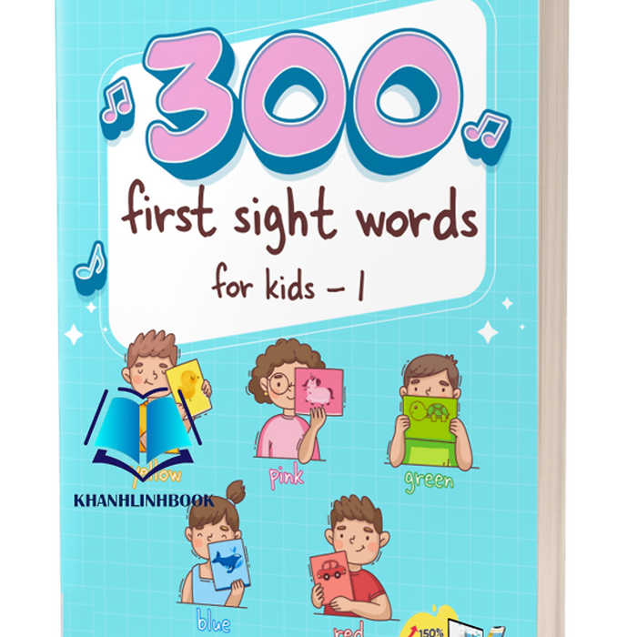 Sách - 300 First Sight Words For Kids – 1 (Mc)