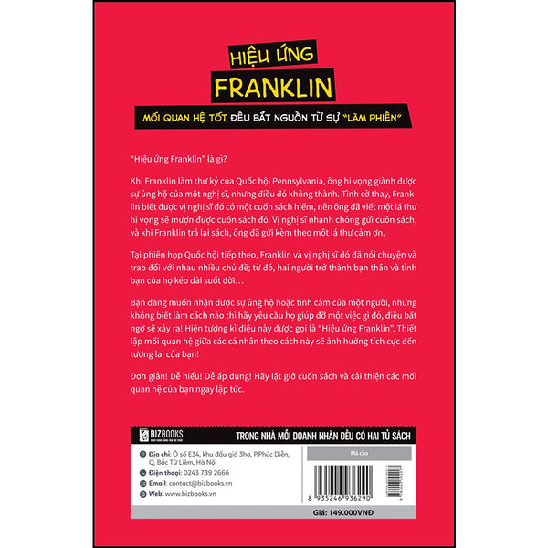 Hiệu Ứng Franklin: Mối Quan Hệ Tốt Đều Bắt Nguồn Tự Sự "Làm Phiền"