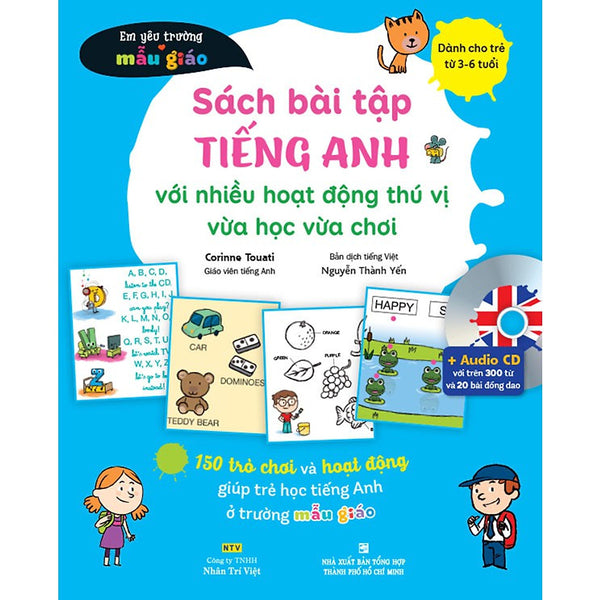 Sách Bài Tập Tiếng Anh Với Nhiều Hoạt Động Thú Vị Vừa Học Vừa Chơi (Kèm Cd)