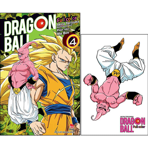 Dragon Ball Full Color - Phần Sáu: Ma Buu Tập 4 [Tặng Kèm Standee Pvc Hoặc Postcard]