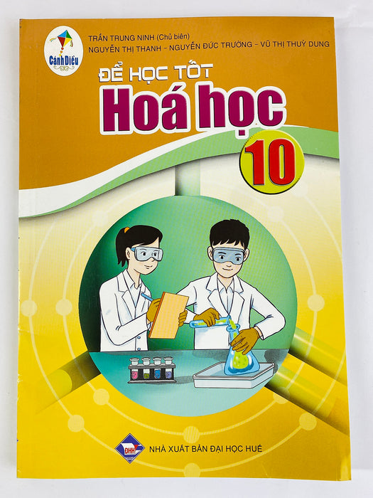 Sách - Để Học Tốt Hoá Học 10 Cánh Diều Và 2 Tập Giấy Kiểm Tra Kẻ Ngang Vỏ Xanh