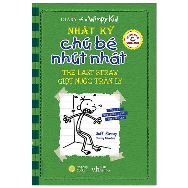 Nhật Ký Chú Bé Nhút Nhát - Tập 3: Giọt Nước Tràn Ly (Song Ngữ Anh Việt)