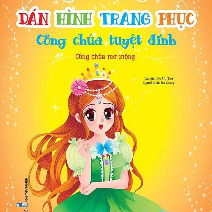 Dán Hình Trang Phục Công Chúa Tuyện Đỉnh - Công Chúa Mơ Mộng