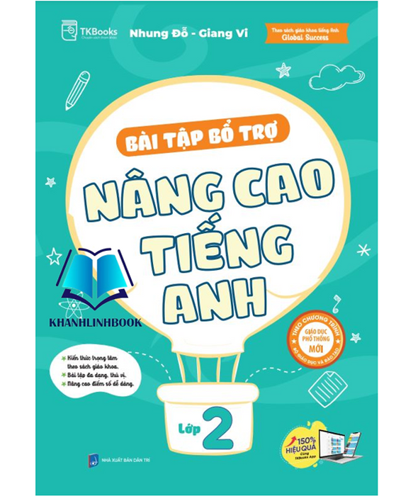 Sách - Bài Tập Bổ Trợ Nâng Cao Tiếng Anh Lớp 2 (Mc)