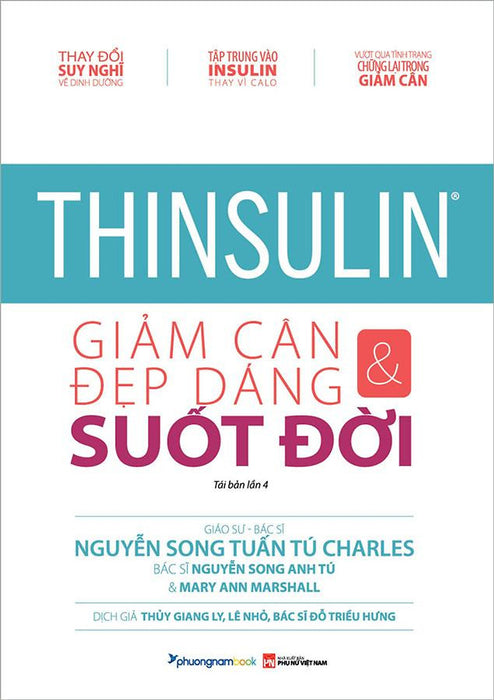 Sách Thinsulin - Giảm Cân & Đẹp Dáng Suốt Đời (Tái Bản Năm 2020)