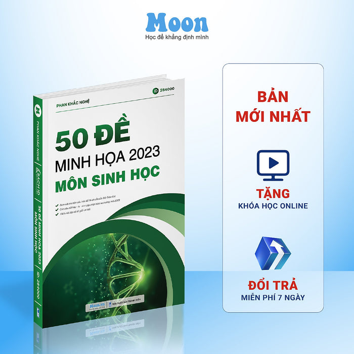 Bộ 50 Đề Minh Hoạ Môn Sinh Học 2024, Sách Id Luyện Đề Thi Trắc Nghiệm Môn Sinh Thầy Phan Khắc Nghệ Ôn Thi Thpt Quốc Gia