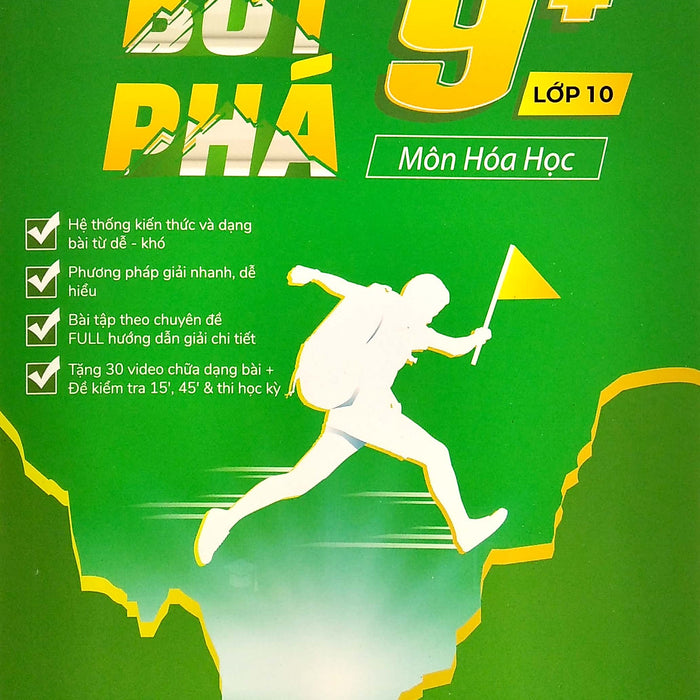 Sách - Bứt Phá 9 + Môn Hóa Học Lớp 10