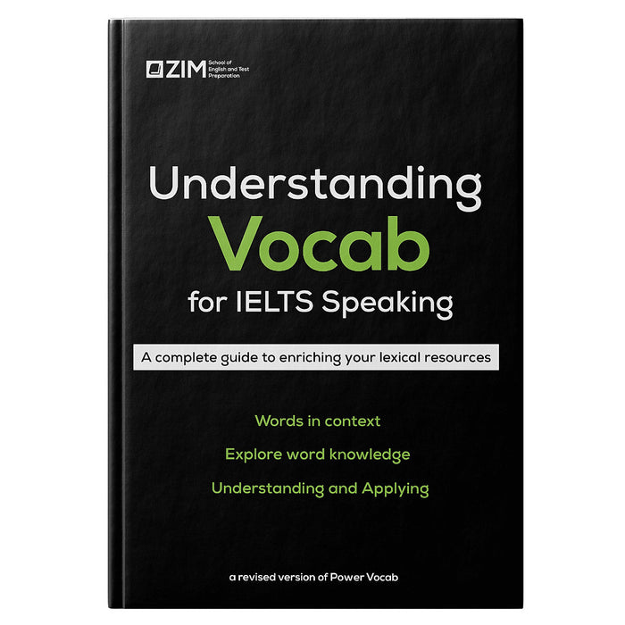 Understanding Vocab For Ielts Speaking - Từ Và Cụm Từ Cho 16 Chủ Đề Ielts Speaking