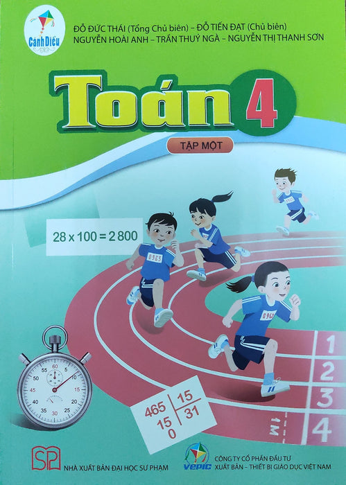 Toán 4 Tập 1